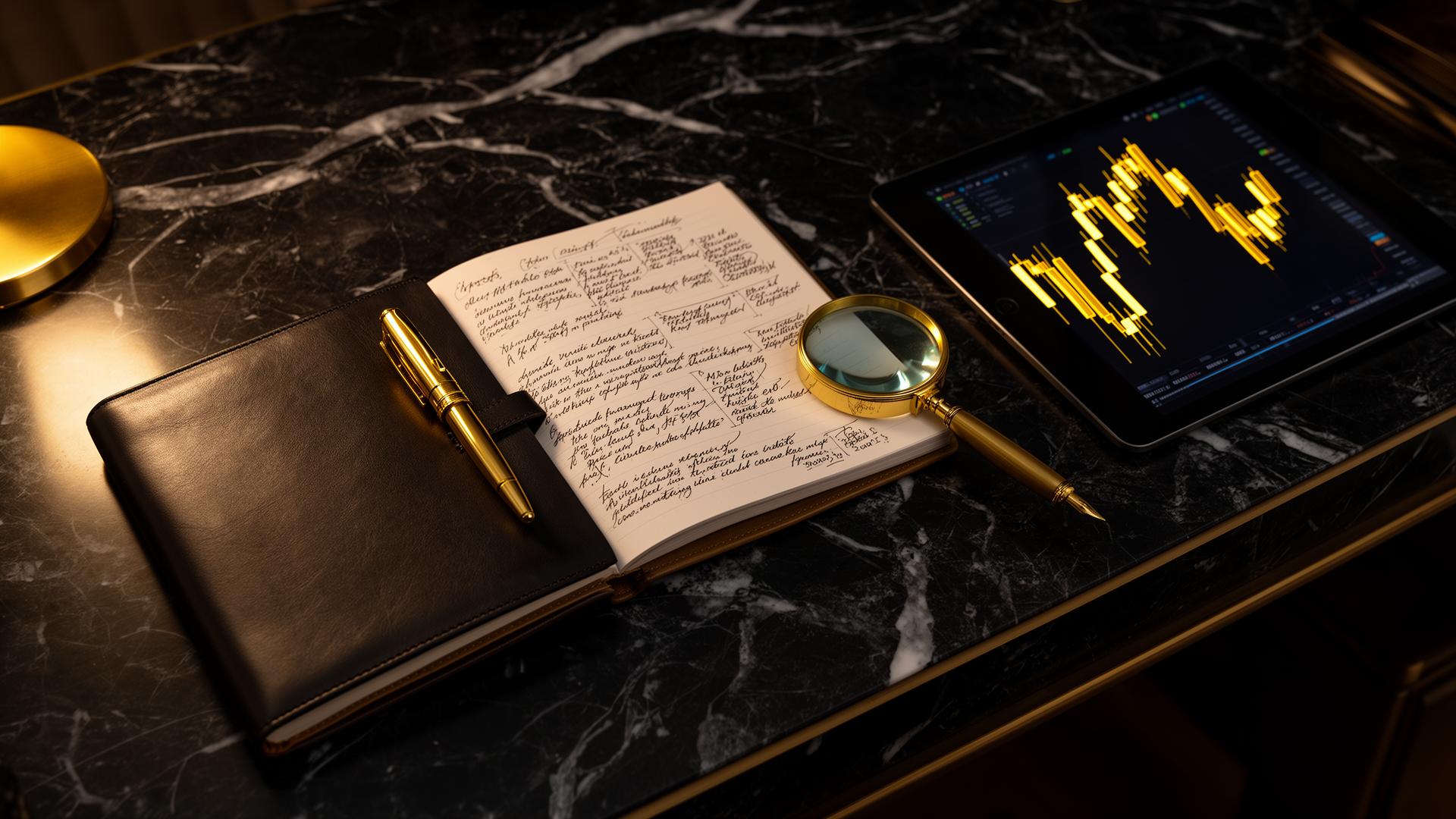 Trading journal and tools